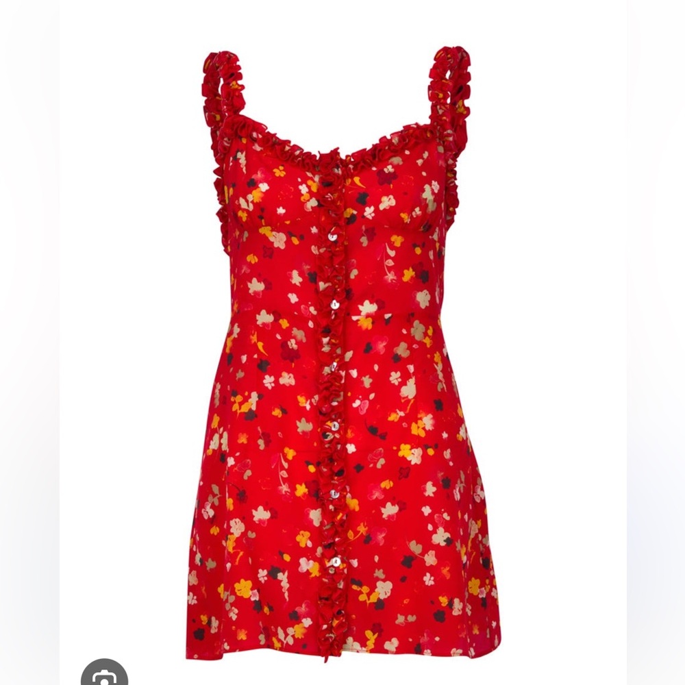 Realisation Par the Julia Rouge Fleur short dress size S